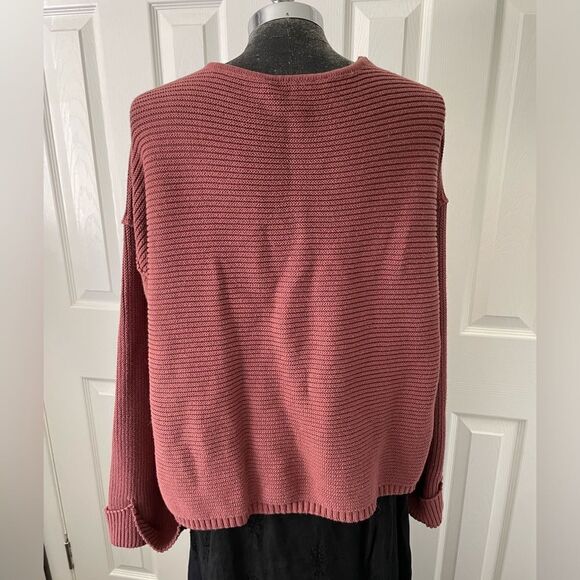Magnolia South 100% Cotton Oversized Sweater Size Large - Picture 2 of 9